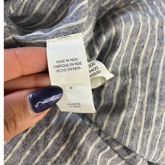 Lucky Brand Striped Button Down Shirt - Picture 6 of 6